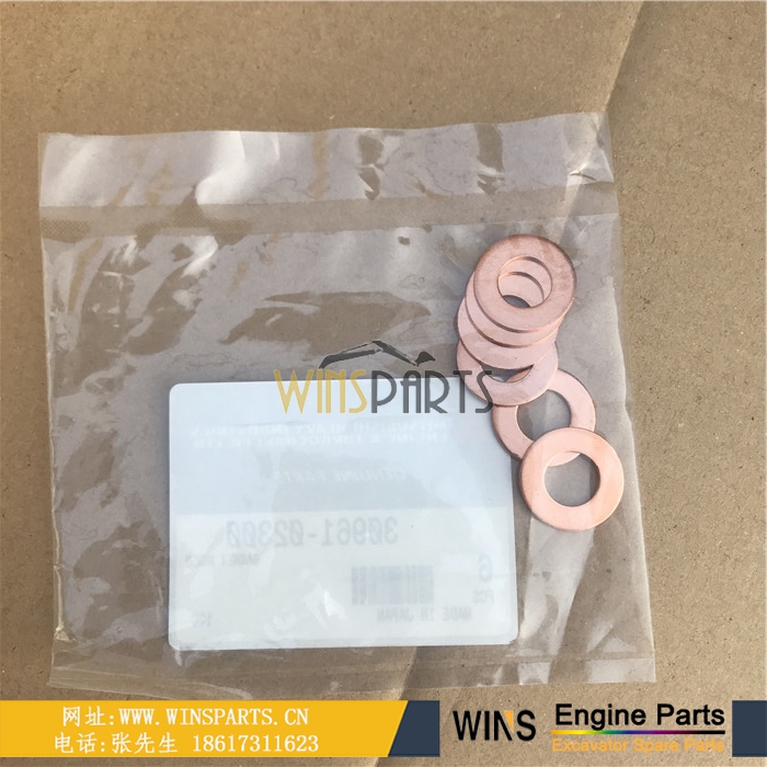 3096102300 VA3096102300 <a href=http://www.winsparts.cn/Engine-Mitsubishi.html target='_blank'>三菱</a>6D22 6D24 6D15 6D16 喷油器垫片油封 用于神钢SK290LC-6E SK330LC-6E SK480LC-6E挖掘机配件