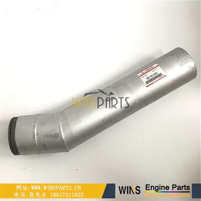 ME158079 VAME158079 ME158932 VAME158932 ME058079 VAME058079 日本<a href=http://www.winsparts.cn/Engine-Mitsubishi.html target='_blank'>三菱</a> 6D22 6D24 发动机消声器 排气管 进气管 歧管 消音器管箍铁管 用于神钢 SK480LC SK480LC-6E SK480-6S 挖掘机配件