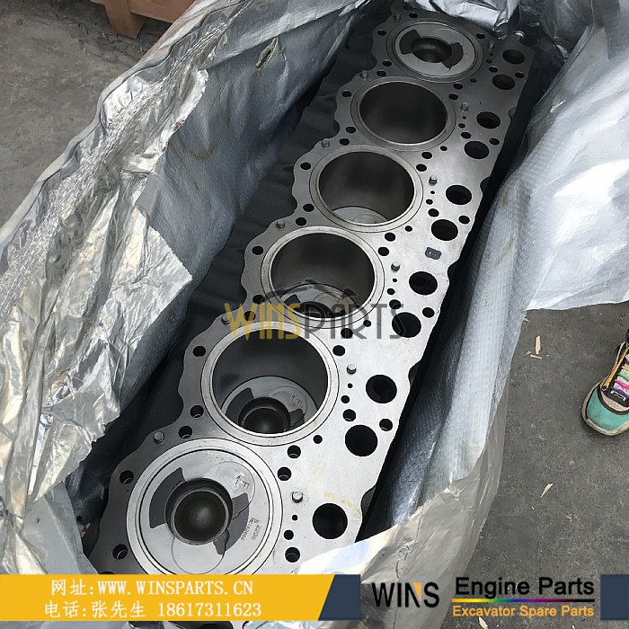 ME993971 VAME993971 原装<a href=http://www.winsparts.cn/Engine-Mitsubishi.html target='_blank'>三菱</a> 6D24 发动机 中缸总成 缸体带 活塞 曲轴 裸机 维修组件用于神钢SK480LC-6E 挖机配件