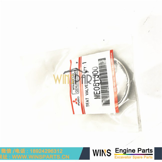 ME051300 ME051354 VAME051354 132306A1 132307A1 VAME051300 原装<a href=http://www.winsparts.cn/Engine-Mitsubishi.html target='_blank'>三菱</a> 6D22 6D24 发动机进气门座圈 排气门座圈 神钢<a href=http://www.winsparts.cn target='_blank'>挖掘机配件</a>