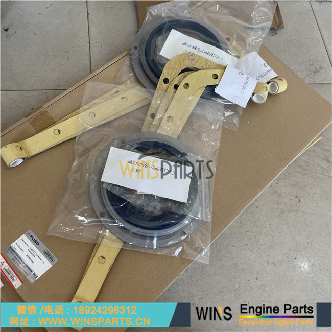 31212-33300 30920-20100 31112-03902 ME052550 日本<a href=http://www.winsparts.cn/Engine-Mitsubishi.html target='_blank'>三菱</a>6D22T 6D22曲轴油封 防尘圈 防尘盖 用于神钢SK480 SK460 SK450挖掘机配件